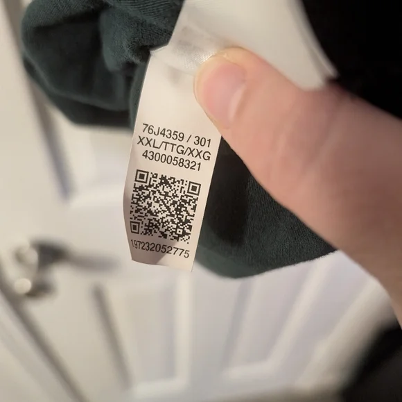 Tommy Hilfiger Rugby Polo Dress XXL – Navy & Green Striped Crest Logo - Picture 5 of 6